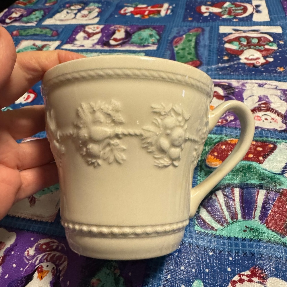 Wedgwood Home Festivity Cream Mug